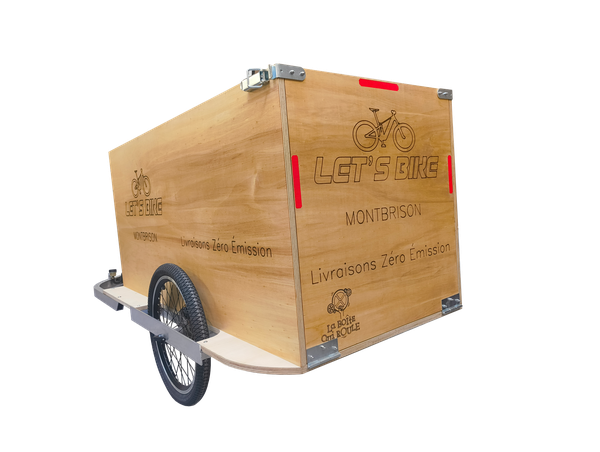 Remorque vélo pour  professionnel